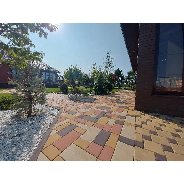 Тротуарная плитка Artstein Инсбрук Тироль 60 мм Оранжевый